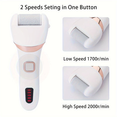 Electric Foot Grinder and Callus Remover, Suitable For Cracked Heels and Dead Skin