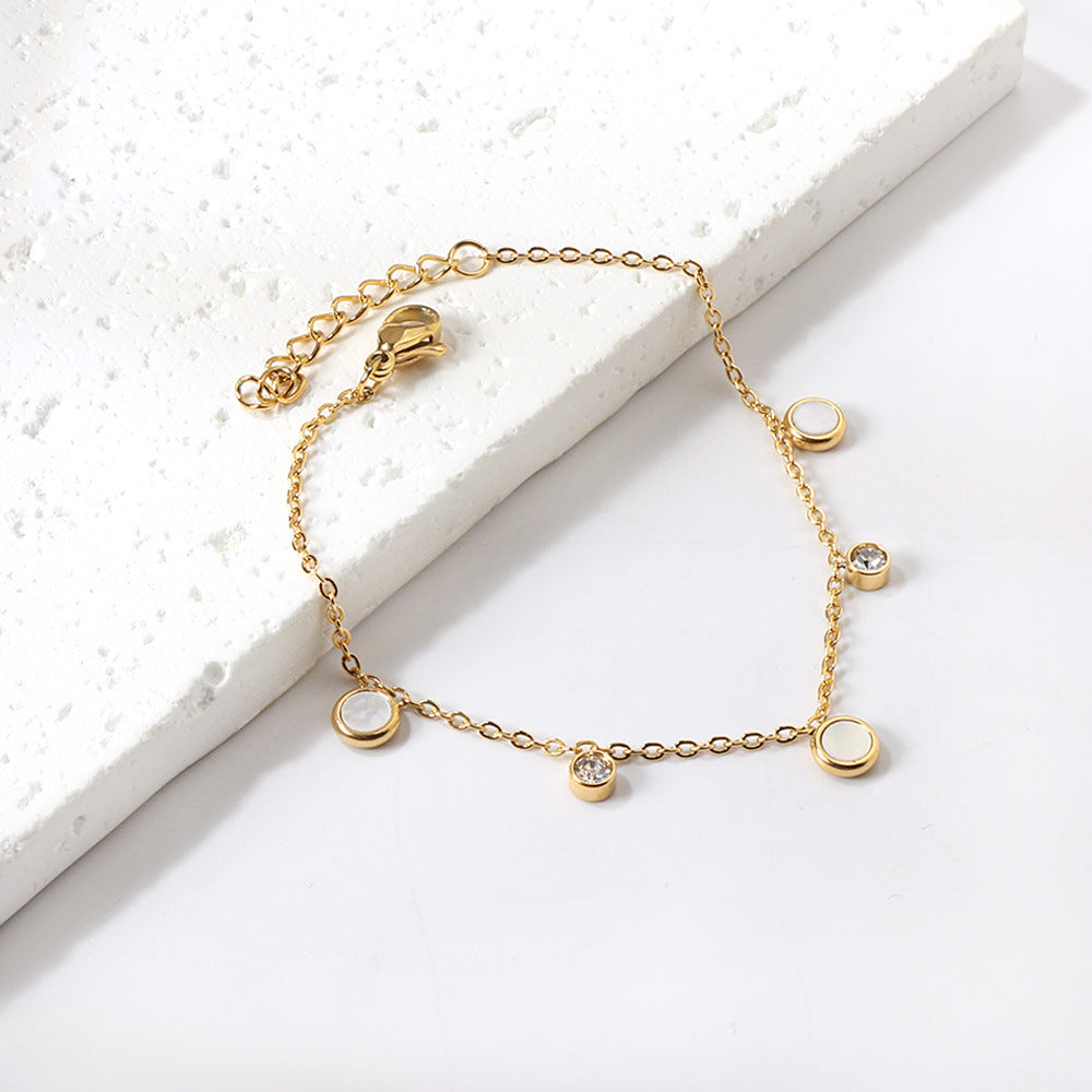 Fashion Bracelet Simple Exquisite Refined Grace Cold Style