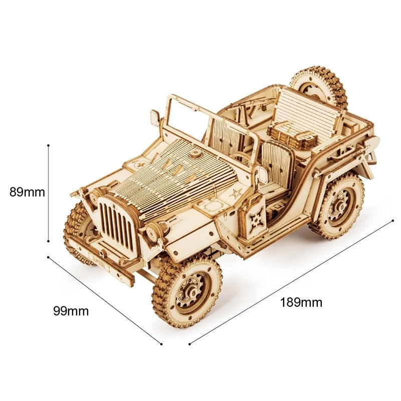 3D Wooden Puzzle Model