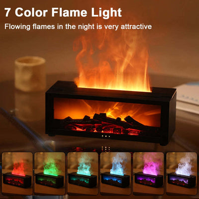 Flame Aromatherapy Machine, Essential Oil Diffuser