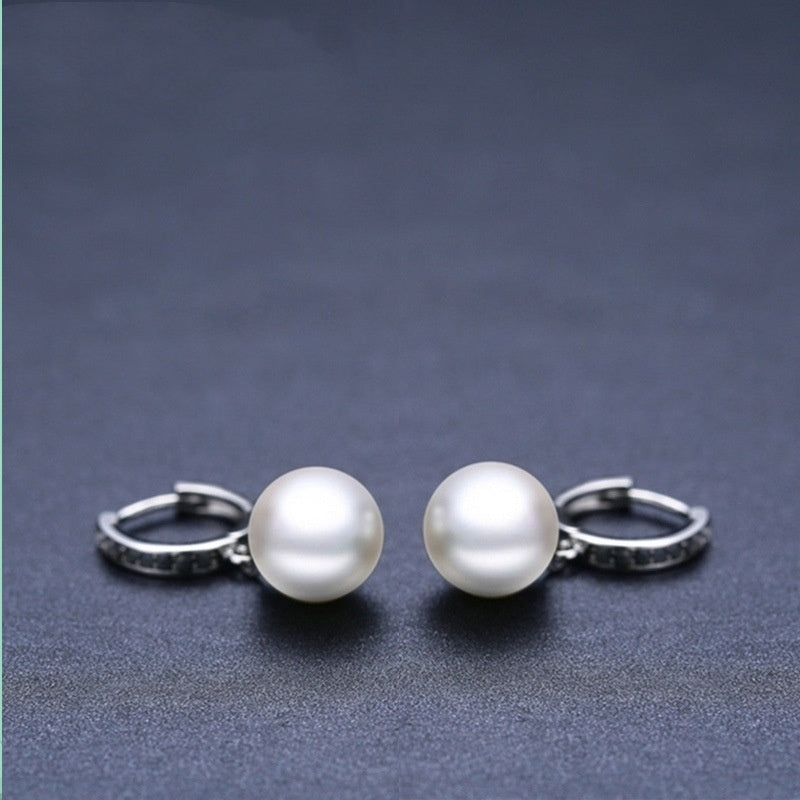 Trendy Round Ball Stud Earrings Minimalist Design