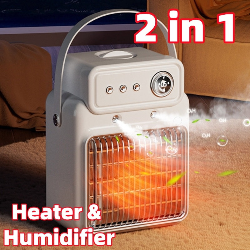 Efficient 2-in-1 Room Heater & Humidifier