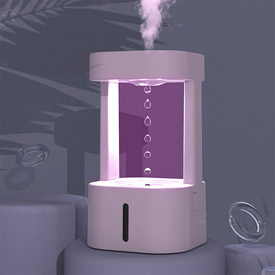 Creative Anti-gravity Water Drop Humidifier, Air Conditioning Mist Spray