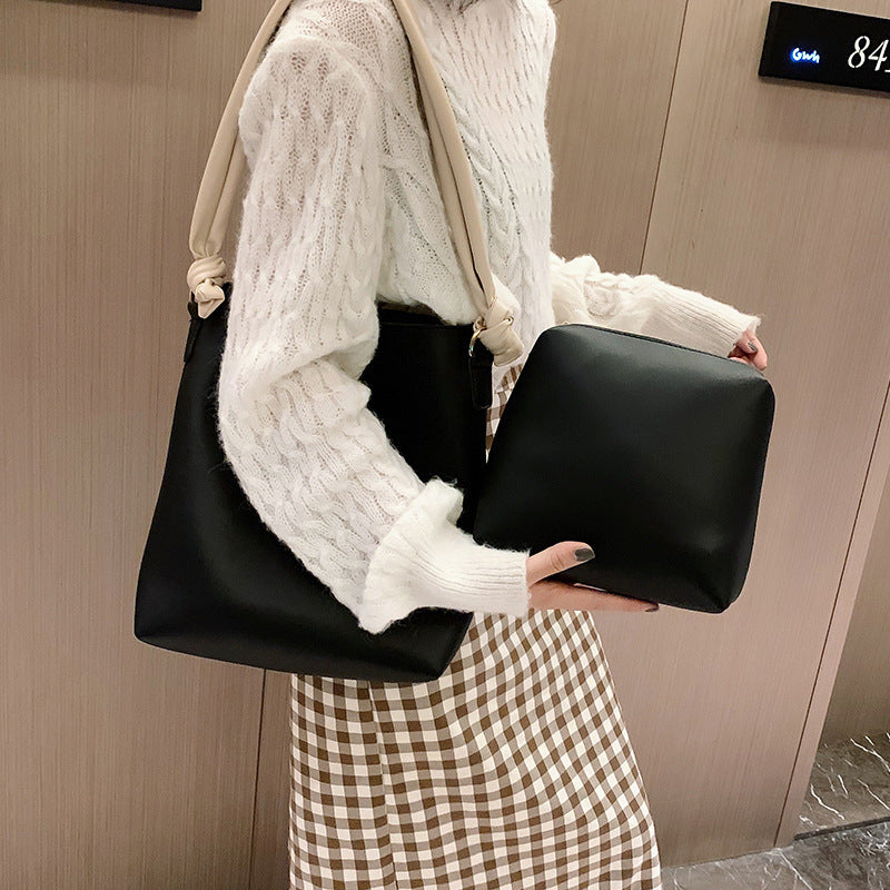 Women's Large Capacity Tote Korean Style Bag