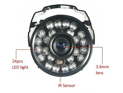 Infrared Night Vision Surveillance Camera