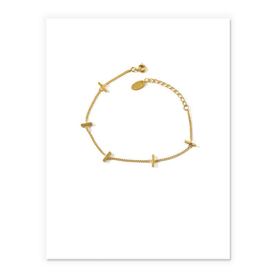 Simple Brass All-match Bracelet