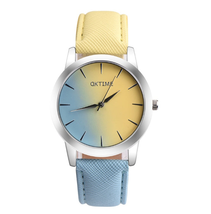 Casual Retro Rainbow Design Watch