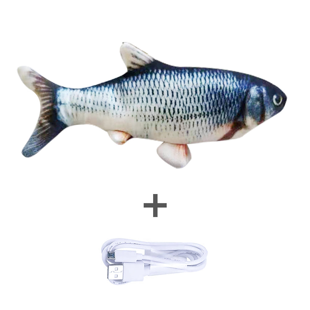 Electric Jumping Fish Simulation Cat Toy