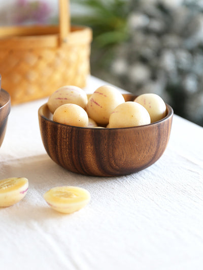 Acacia Wooden Bowl Tableware