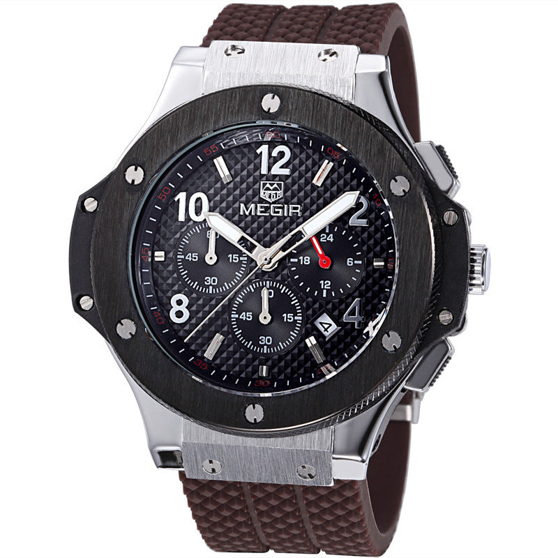 Luxury Quartz Military Chronograph Sports Watch