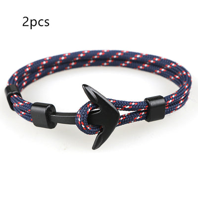 Anchor Bracelet Umbrella Black Pirate Anchor Hand Strap