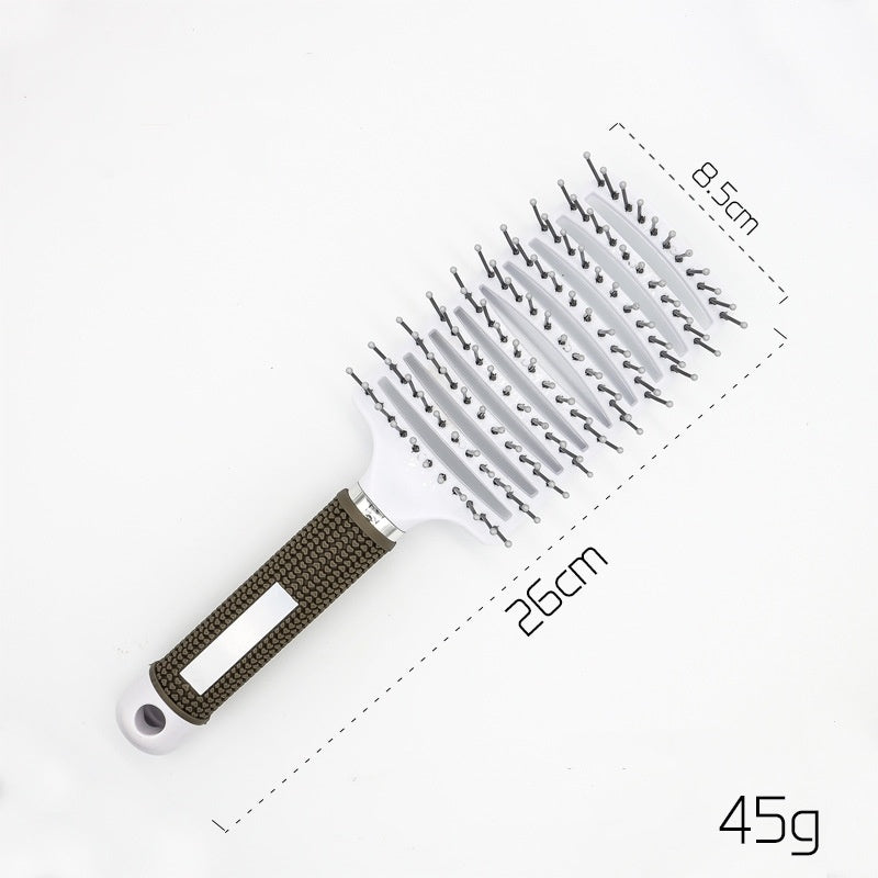 Womens Detangler Hair Brush Bristle Nylon Scalp Massage Teaser