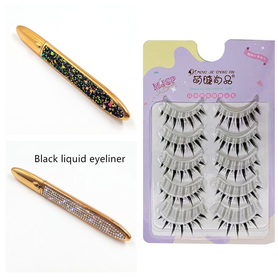 False Eyelashes Self-adhesive Eyeliner Multi-color