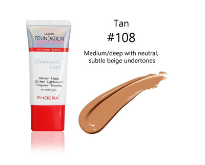 Tube Liquid Foundation, Matte, Silky