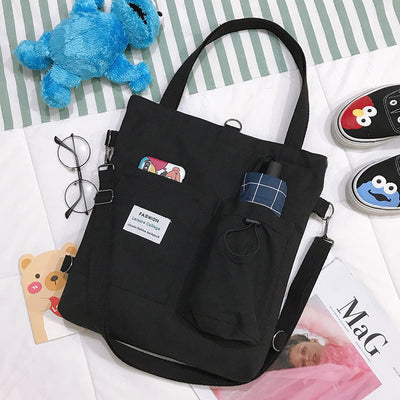 Harajuku Canvas Shoulder Bag