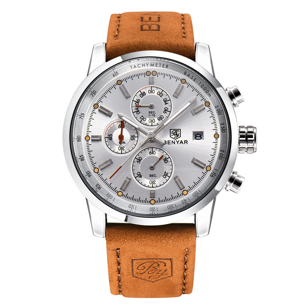 BENYAR Luxury Brand Quartz Watch