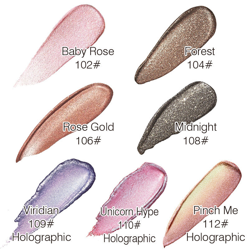 Magnificent Metals Glitter and Glow Liquid Eyeshadow 12 Colors