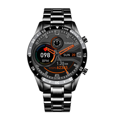 Multifunctional Smart Waterproof Watch, Pedometer, Blood Pressure and Heart Rate Detection