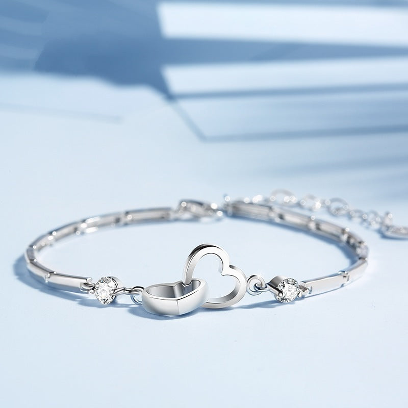 Charm 925 Sterling Silver Bracelet