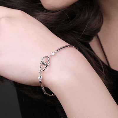 Charm 925 Sterling Silver Bracelet