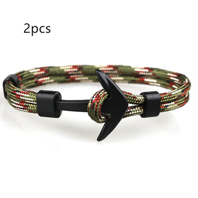 Anchor Bracelet Umbrella Black Pirate Anchor Hand Strap