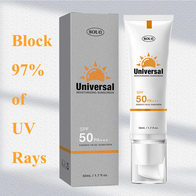 Universal Sunscreen SPF 50 PA, Protector Solar Con Color, Tinted Sunscreen