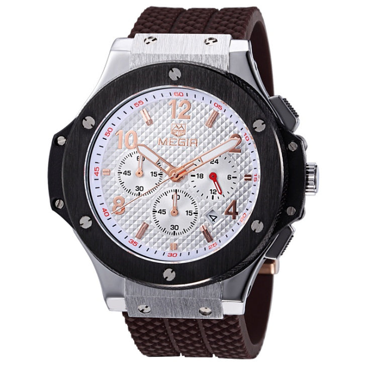 Luxury Quartz Military Chronograph Sports Watch