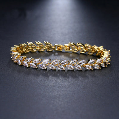 Fashion Horse Eye Zircon Bracelet