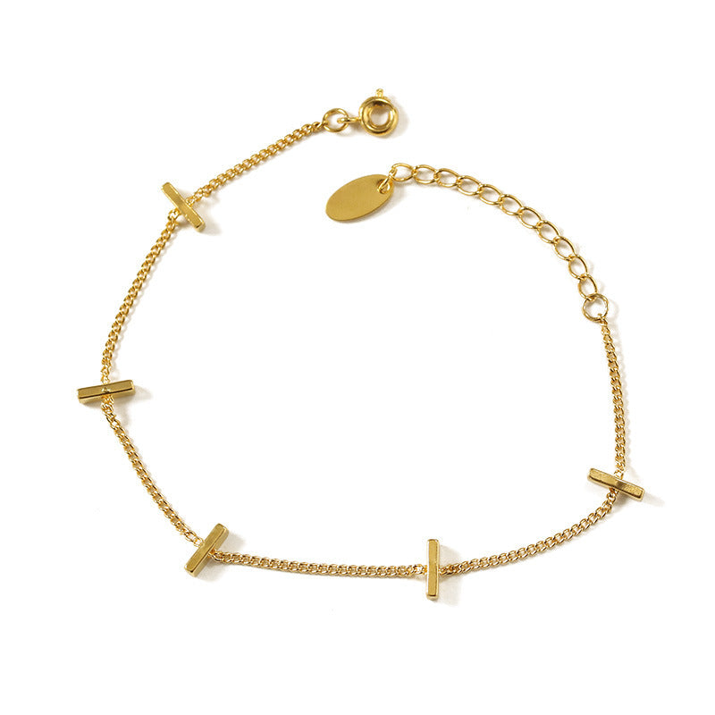 Simple Brass All-match Bracelet