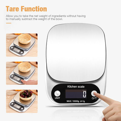 Digital Kitchen Food Diet Scale, Multifunction Weight Balance 22lbs