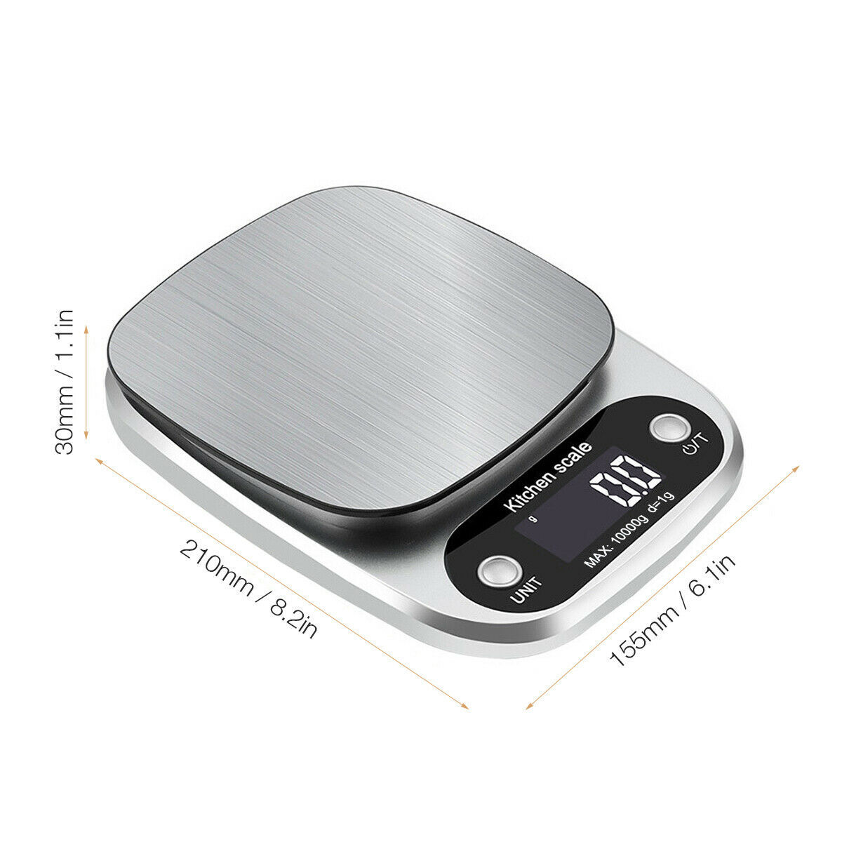 Digital Kitchen Food Diet Scale, Multifunction Weight Balance 22lbs