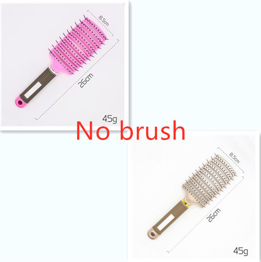 Womens Detangler Hair Brush Bristle Nylon Scalp Massage Teaser