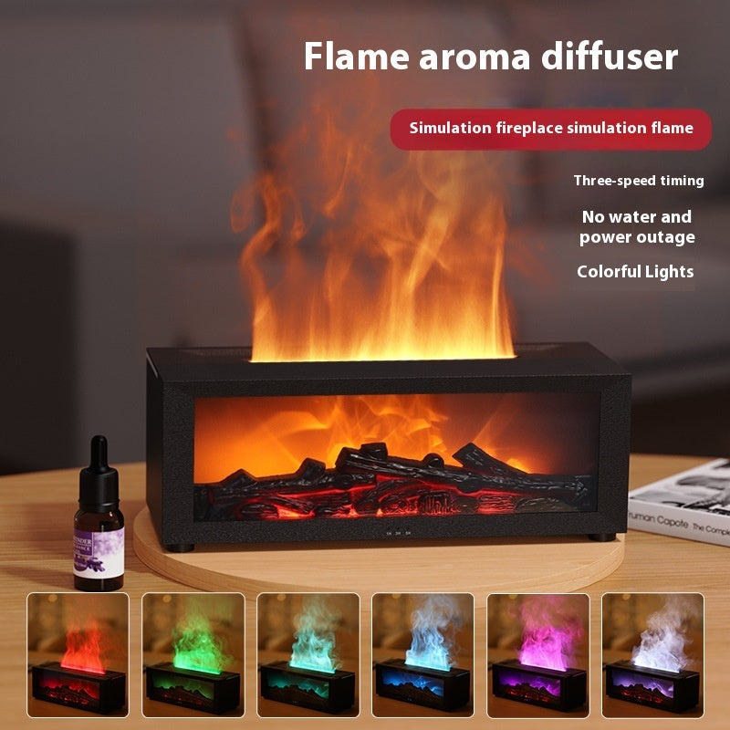 Flame Aromatherapy Machine, Essential Oil Diffuser