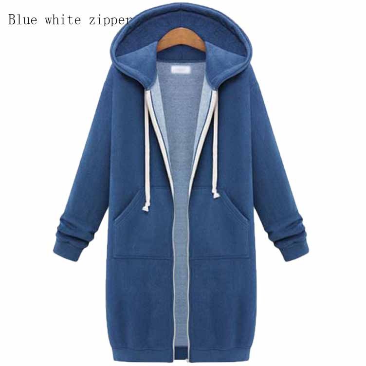 Hooded Long Sleeve Fleece Sweater