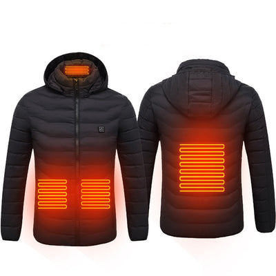 New Heated Jacket Coat USB Electric Jacket