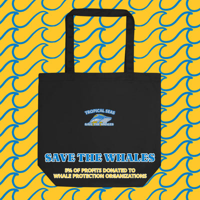 Eco Tote Bag 'Save the Whales'