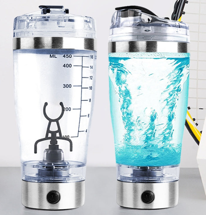 Electric Protein Shake Bottle, Milk, Coffee Blender