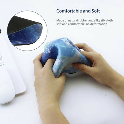 Space Round Computer Gaming Mouse Pad