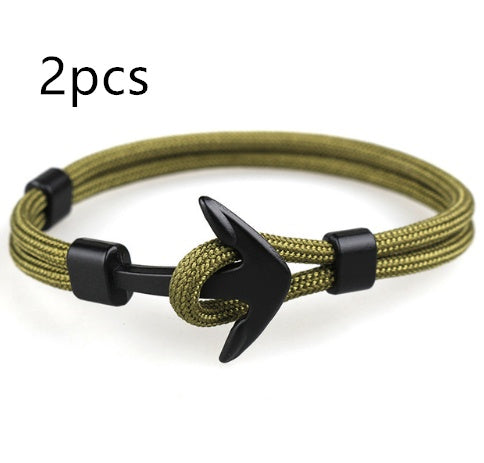 Anchor Bracelet Umbrella Black Pirate Anchor Hand Strap