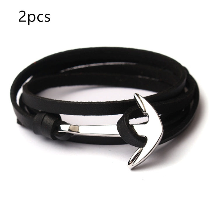 Anchor Bracelet Umbrella Black Pirate Anchor Hand Strap