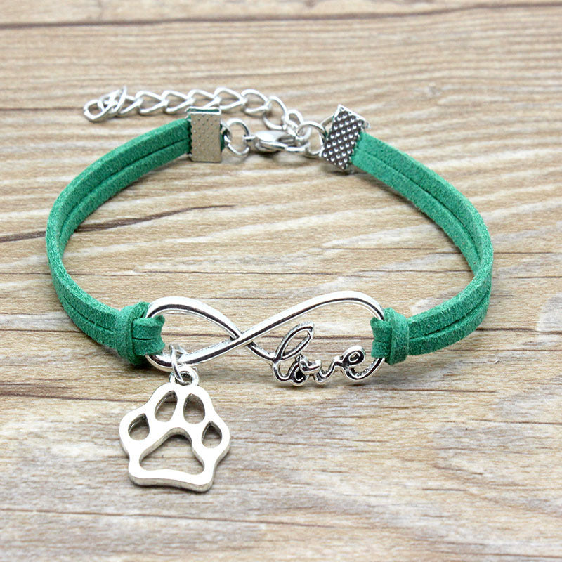 Hand-woven Infinite Love Pet Bracelet