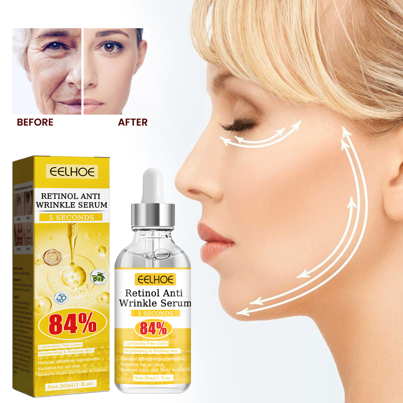 EELHOE Retinol Anti Wrinkle Facial Skin Care