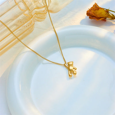 Bear Pendant Necklace