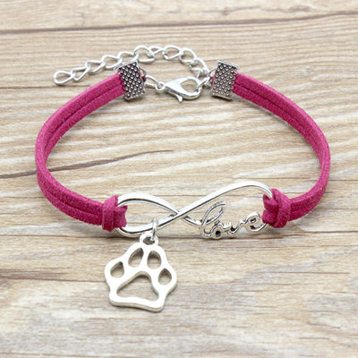 Hand-woven Infinite Love Pet Bracelet