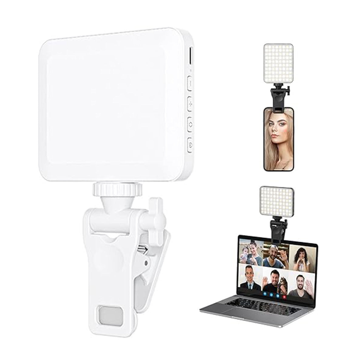 Rechargeable Selfie Light For Video Conference Live Streaming