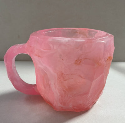 400ml Resin Mineral Crystal Coffee Mug with Handle