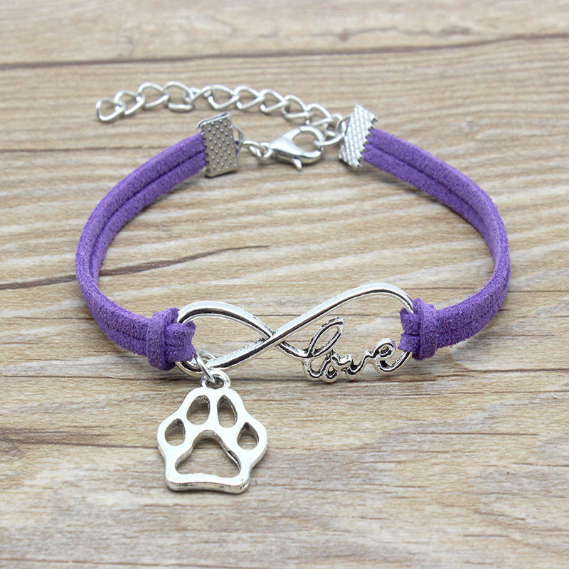 Hand-woven Infinite Love Pet Bracelet