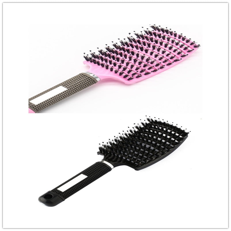 Womens Detangler Hair Brush Bristle Nylon Scalp Massage Teaser