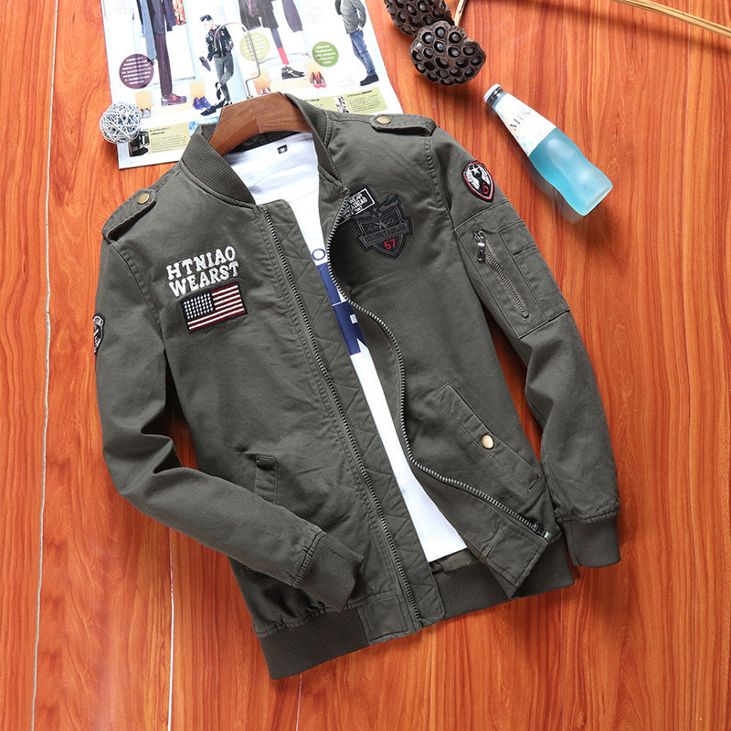 Men's Baseball Flight Jacket