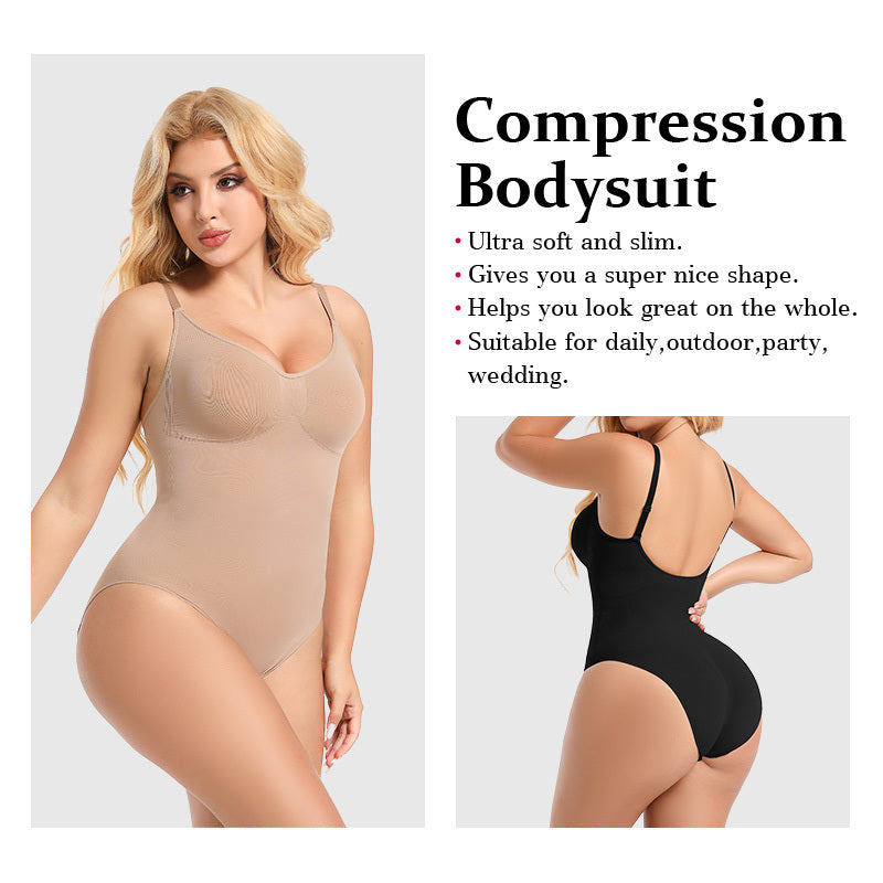 Seamless Slimming Fajas Bodysuit